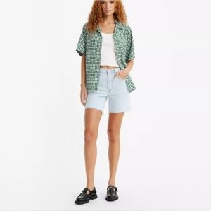 Levi's high-rise denim shorts size 31 NWT